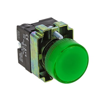 Лампа сигнальная BV63 зеленая EKF PROxima в Иркутске