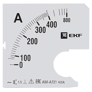 Шкала сменная для A721 400/5А-1,5 EKF PROxima в Иркутске