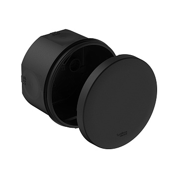 Коробка распред с мембран ввод IP66 Ø80x50 черная со стик под пистолет MultiBox в Иркутске