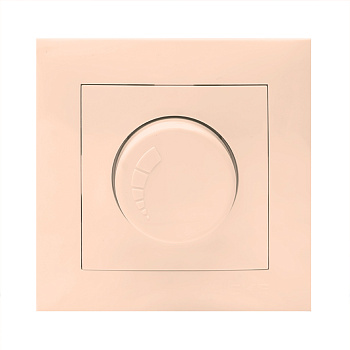 Валенсия светорегулятор 600W 220В кремовый EKF PROxima в Иркутске