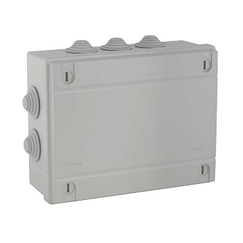 Коробка ответвительная с кабельными вводами 2х40мм + 6х32мм, IP55, 240х190х90мм DKC в Иркутске
