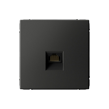 ARTGALLERY РОЗЕТКА компьютерная RJ45, кат. 6A, механизм, БАЗАЛЬТ в Иркутске
