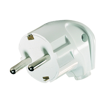 Вилка косая MAKEL с заземлением в Иркутске