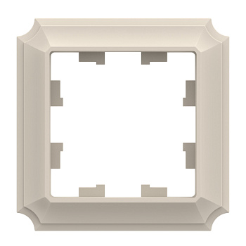 Рамка одноместная AtlasDesign SE Antique бежевая в Иркутске
