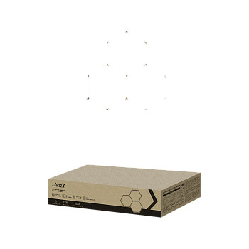 Светильник светодиодный ДБО-HEXAGON 3С-15065 150Вт 230В 6500К 3 соты 0.5м шнур с вилкой 1617x1611мм NEOX в Иркутске