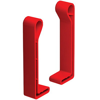 Комплект торцевых заглушек, правая + левая, H 80, полиэтилен RAL3020 DKC в Иркутске