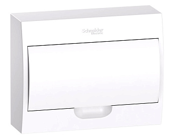 Щит распределительный навесной пластиковый с белой дверью City9 12 мод. 200х256х94 IP40 SE в Иркутске