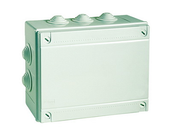Коробка ответвительная с 2 кабельными вводами д.40мм, IP55, 240х190х90мм DKC в Иркутске