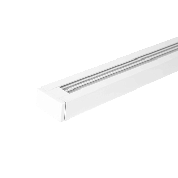 Шинопровод RB1000-WH однофазный подвесной и накладной с вводом питания 1000x33х18мм белый IN HOME в Иркутске