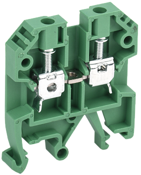 Клемма винтовая КВИ-4мм2 зеленая IEK в Иркутске