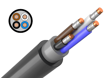 Кабель ВВГнг(А)-FRLSLTx 4х1,5 ГОСТ в Иркутске