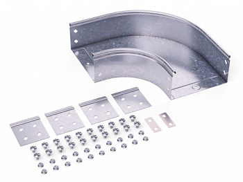 Угол CPO 90 горизонтальный 90° 80х80 комплект DKC в Иркутске