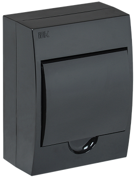 KREPTA 3 Корпус пластиковый ЩРН-П-6 IP41 черный IEK в Иркутске