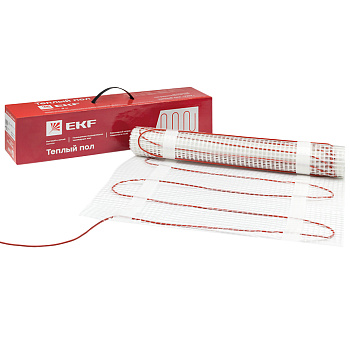 Мат нагревательный двухжильный "Уют" 4 кв. м. 600 Вт EKF Proxima в Иркутске
