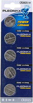 Батарейки Pleomax CR2025-5BL в Иркутске