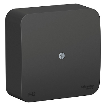 BLANCA Коробка распределительная IP42 О/У, АНТРАЦИТ в Иркутске