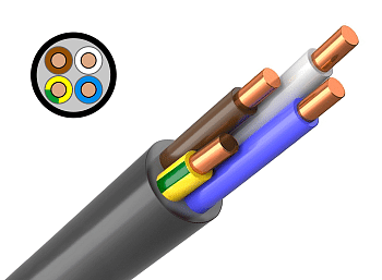 Кабель ВВГ-нг(А)-LS 4х1,5 ГОСТ в Иркутске