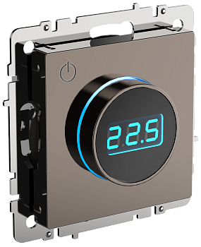 Термостат электронный с индикацией BRITE бронза IEK в Иркутске