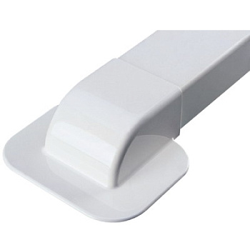 Ввод в стену под углом 90 град. для короба 90х60 мм DKC в Иркутске