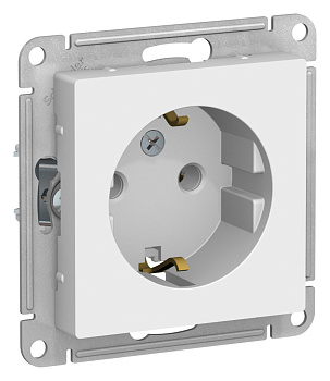 Розетка одинарная AtlasDesign SE с з/к лотос в Иркутске