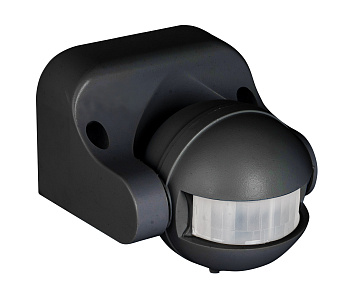 ИК датчик движения настенный 1200Вт 180гр. до 12м IP44 MS-39b черный EKF PROxima в Иркутске