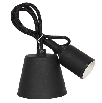 Патрон Е27 силиконовый со шнуром 1м черный IN HOME в Иркутске