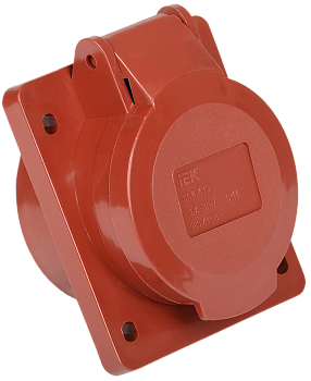 Розетка 415 скрытая 3Р+Е+N 16А 380В IP44 IEK в Иркутске