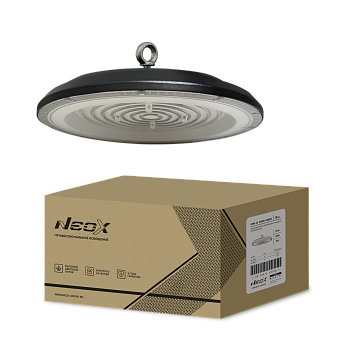 Светильник складской линзованный светодиодный UHB-2L 200Вт 230В 5000К 21000Лм 105лм/Вт IP65 без пульсации NEOX в Иркутске