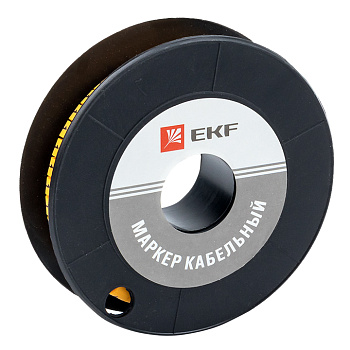 Маркер кабельный 1,5 мм2 "1" (1000 шт.) (ЕС-0) EKF PROxima в Иркутске