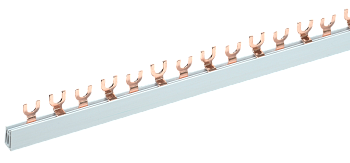 Шина соединительная типа FORK (вилка) 2Р 63А (дл.1 м) IEK в Иркутске