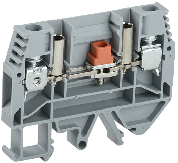 Клемма винтовая КВИ-6-И измерительная 6мм2 серая IEK в Иркутске