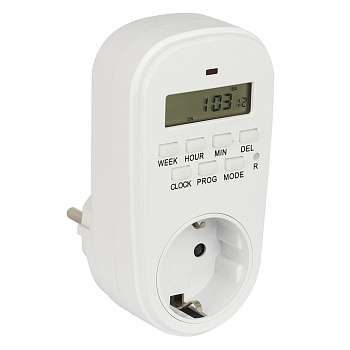 Розеточный электронный таймер EKF PROxima SAT-20p 16A недельный в Иркутске