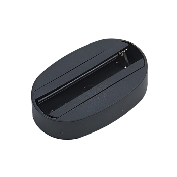 Стационарное крепление CKB90-BL 90мм для трековых светильников черное IN HOME в Иркутске