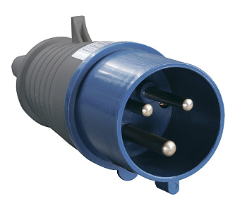 Вилка 023 2Р+РЕ 32А 220В IP44 IEK в Иркутске