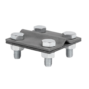 Зажим универсальный полоса 30 - прут 10 (пластина 57x57мм) HZ EKF PROxima в Иркутске