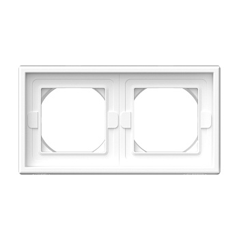 ARTGALLERY 2-постовая РАМКА IP44,  БЕЛЫЙ в Иркутске