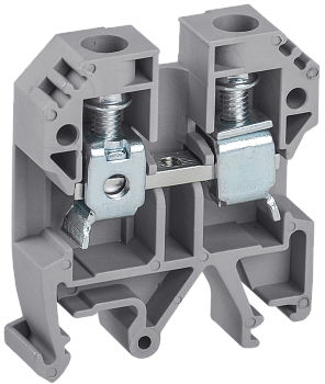 Клемма винтовая КВИ-6мм2 серая IEK в Иркутске