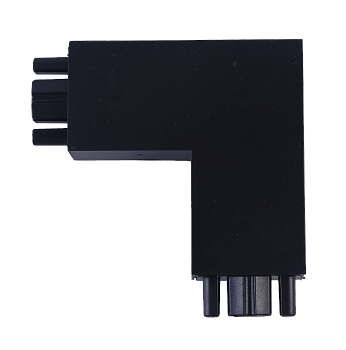 Коннектор шинопровода угловой AC-B-TL черный серии TOP-LINE IN HOME в Иркутске