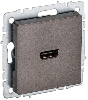 Розетка HDMI BRITE IEK бронза в Иркутске