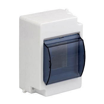 Бокс с прозрачной крышкой КМПн 1/4 для 4-х автоматических выключателей наружной установки с дверцей EKF Proxima в Иркутске