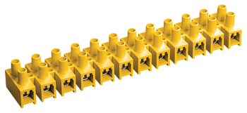 Зажим винтовой IEK ЗВИ-5 н/г 1,5-4,0мм2 12пар черные в Иркутске