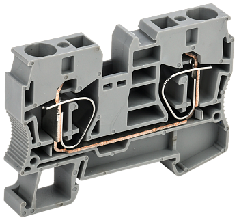 Клемма пружинная КПИ 2в-10 70А серый IEK в Иркутске