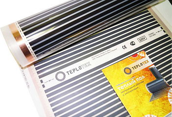 Теплый пол TEPLOTEX пленочный 0,5 м 1м/п в Иркутске
