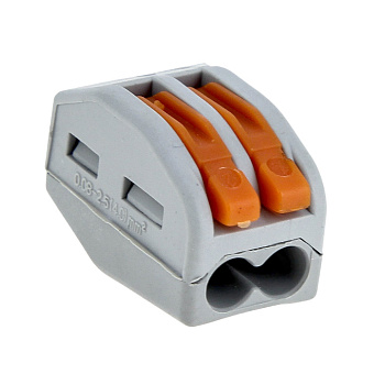 Строительно-монтажная клемма СМК 222-412 с рычажком EKF в Иркутске