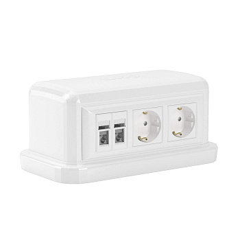 Напольная башенка BUS, 12 модулей, белая DKC в Иркутске