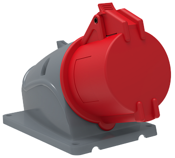 Розетка стационарная MAGNUM IEK ССИ-124 32А-6ч/380-415В 3Р+РЕ IP44 в Иркутске