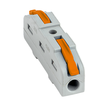 Строительно-монтажная клемма СМК 222-421 проходная 1 полюс 0,08-4мм2 (25шт.) EKF PROxima в Иркутске