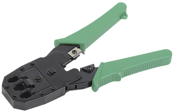 ITK Инструмент обжимной для RJ45/RJ12/RJ11 ручка PVC в Иркутске