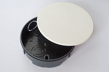 Коробка распределительная для скрытой установки У 191 d=96 h=15 мм в Иркутске