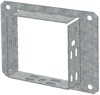 Соединительный фланец 50х100 IEK в Иркутске